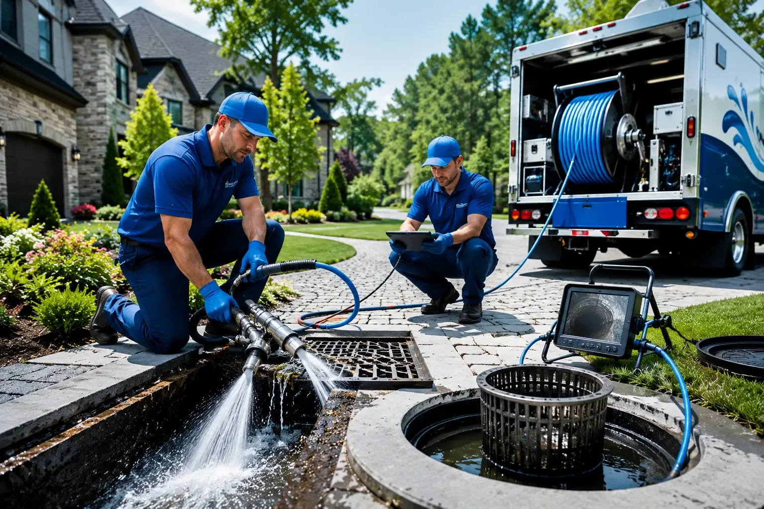 Local outdoor drain cleaning professionals in Orma, WV