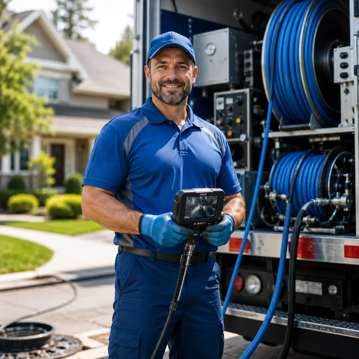 Local outdoor drain cleaning specialists in Orma, WV